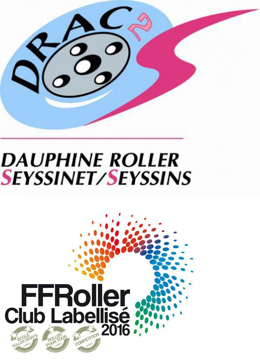 Logo de l'association de roller et de la labellisation